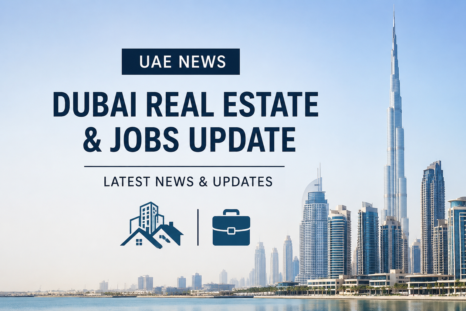 🇦🇪 UAE Update: Dubai’s real estate market remains active, with experts reporting continued investor interest despite recent price adjustments in some residential areas. Meanwhile, employers across Dubai are hiring in sectors including real estate, sales, hospitality, technology, and customer service. Stay updated with Emirates Times English for the latest UAE news, job opportunities, and property market updates. 📈🏙️